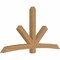 Ekena Millwork Alberta Smooth Timber Gable Bracket, Western Red Cedar, 96"W x 52"H x 5 1/2"D x 5 1/2"F, 13/12 Pitch GBW096X52X0606ALB00SWR - alternate 2